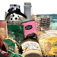 Dome Peak Gift Basket with Sparkling Cider