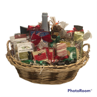 Holiday Mt. Washington Gift Basket with Sparkling Cider