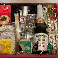 Holiday Silver Lake Gift Box with Sparkling Cider