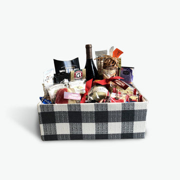Whidbey Island Basket with Sparkling Cider