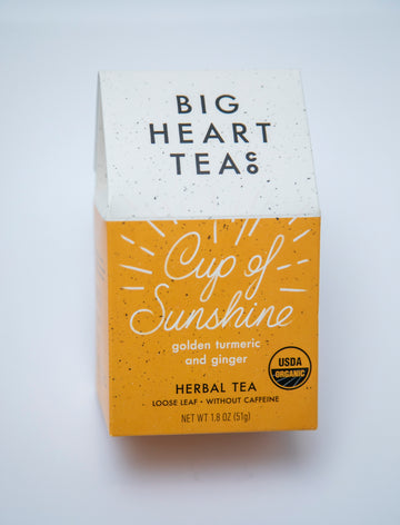 Big Heart Tea Box Cup of Sunshine