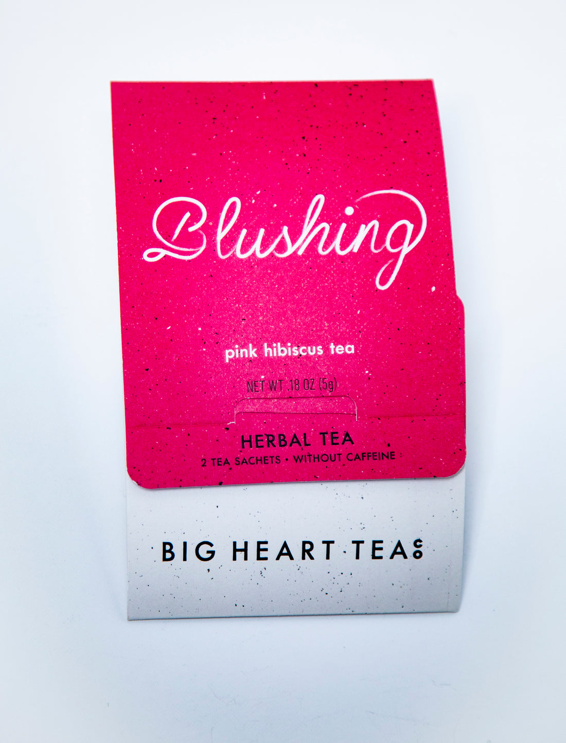 Big Heart Tea Pouch Blushing