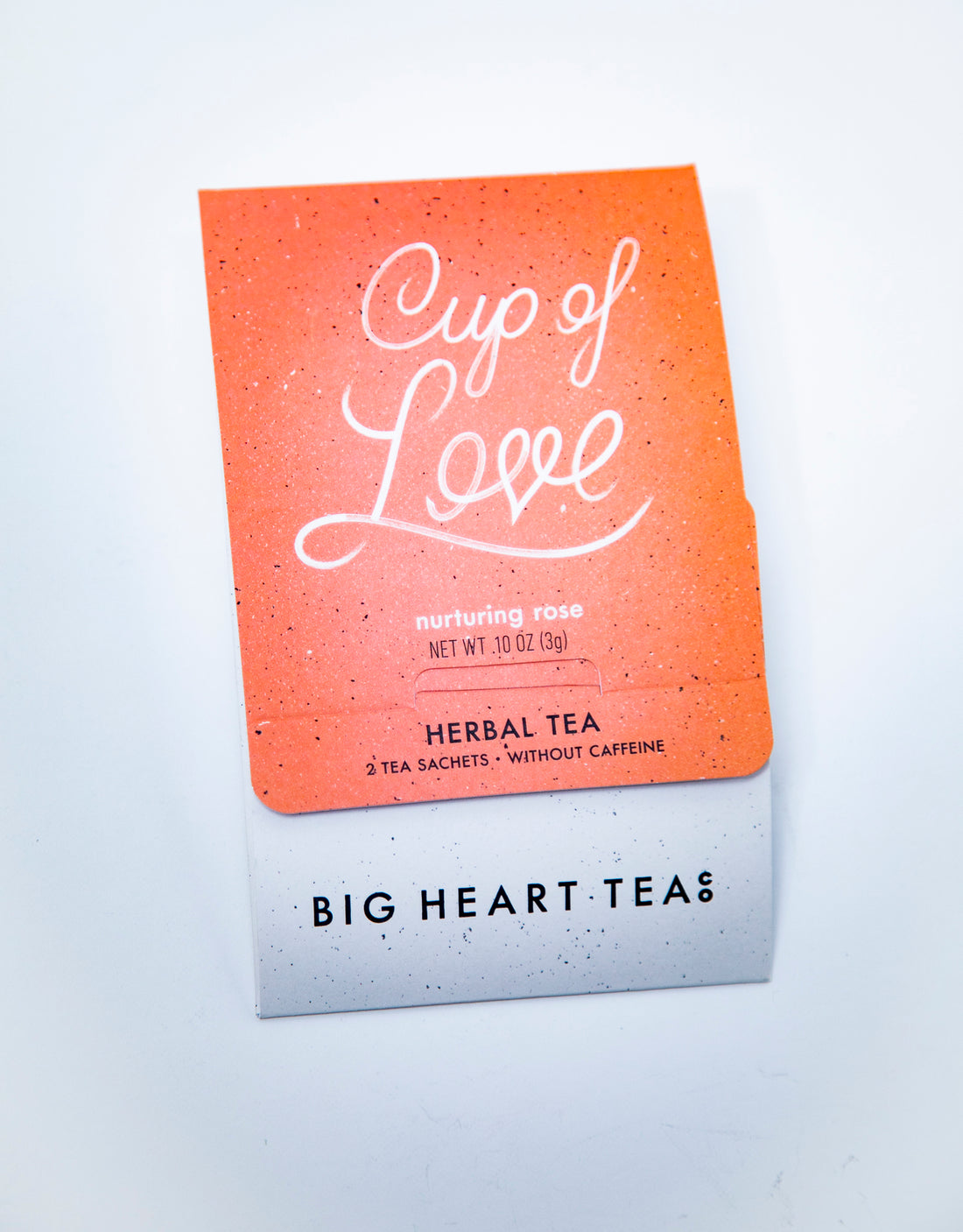 Big Heart Tea Pouch Cup of Love