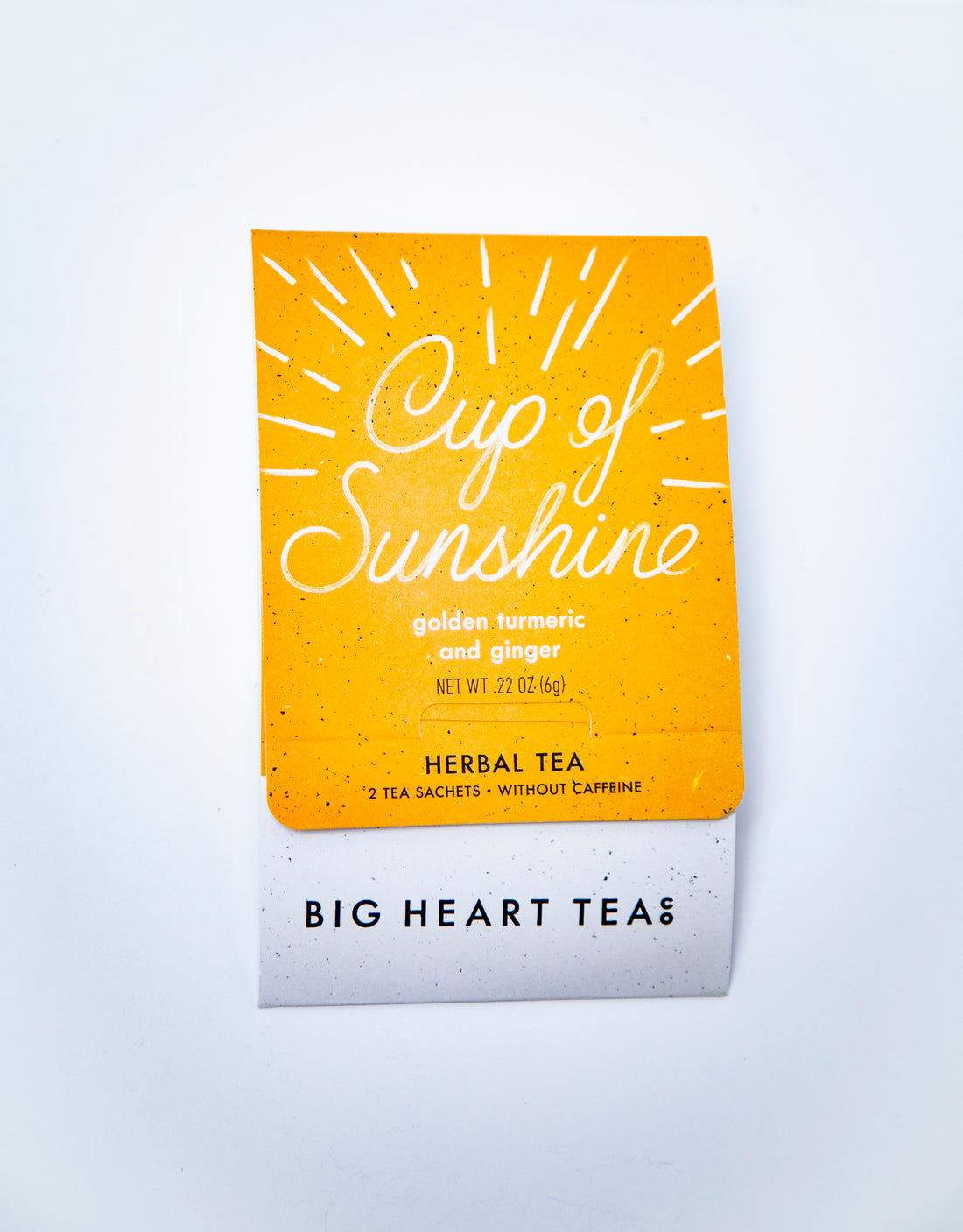 Big Heart Tea Pouch Cup of Sunshine