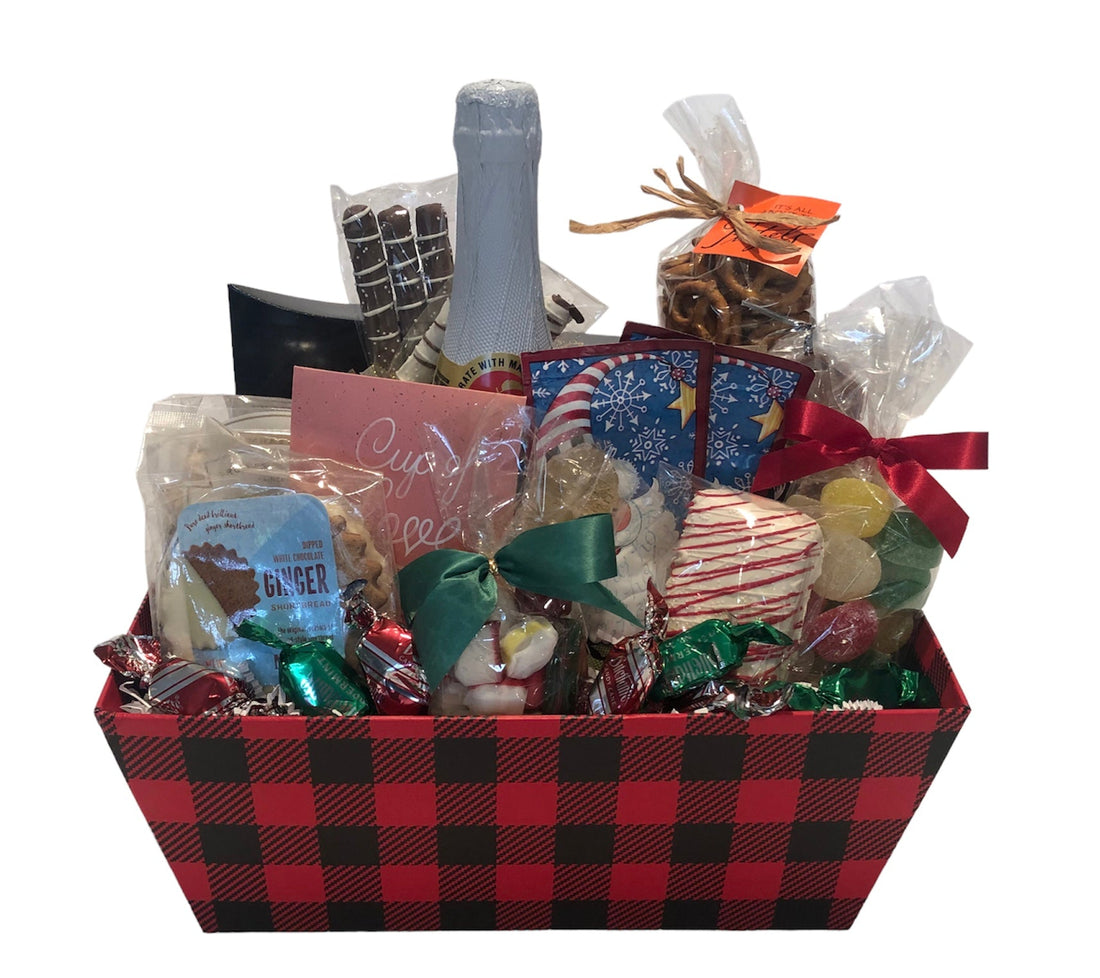 Holiday Mount Si Gift Basket Sparkling Cider