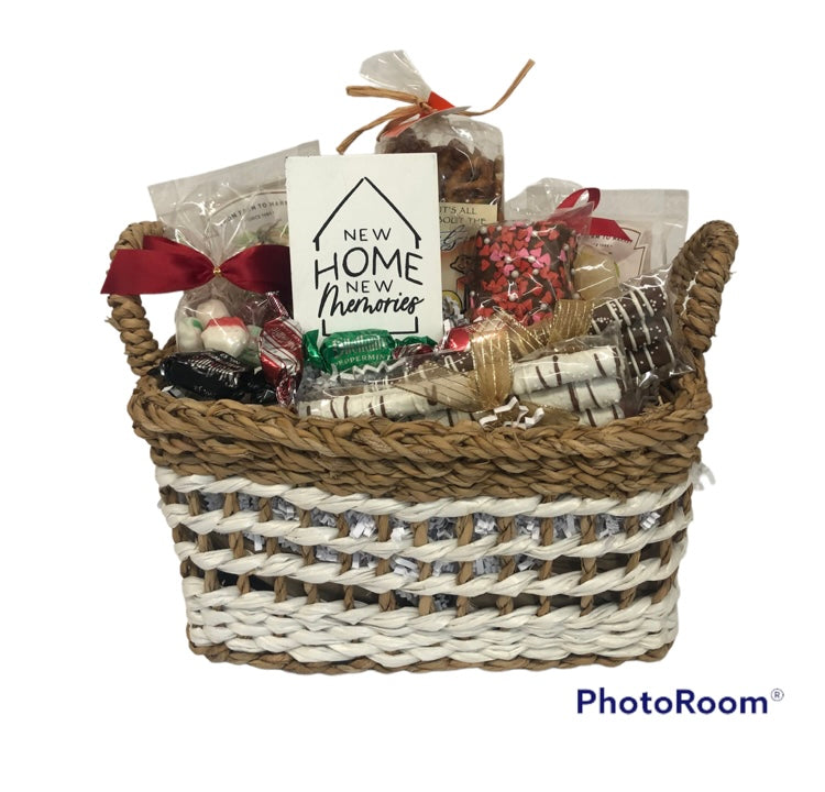 Sunset Blvd New Home New Memories Basket