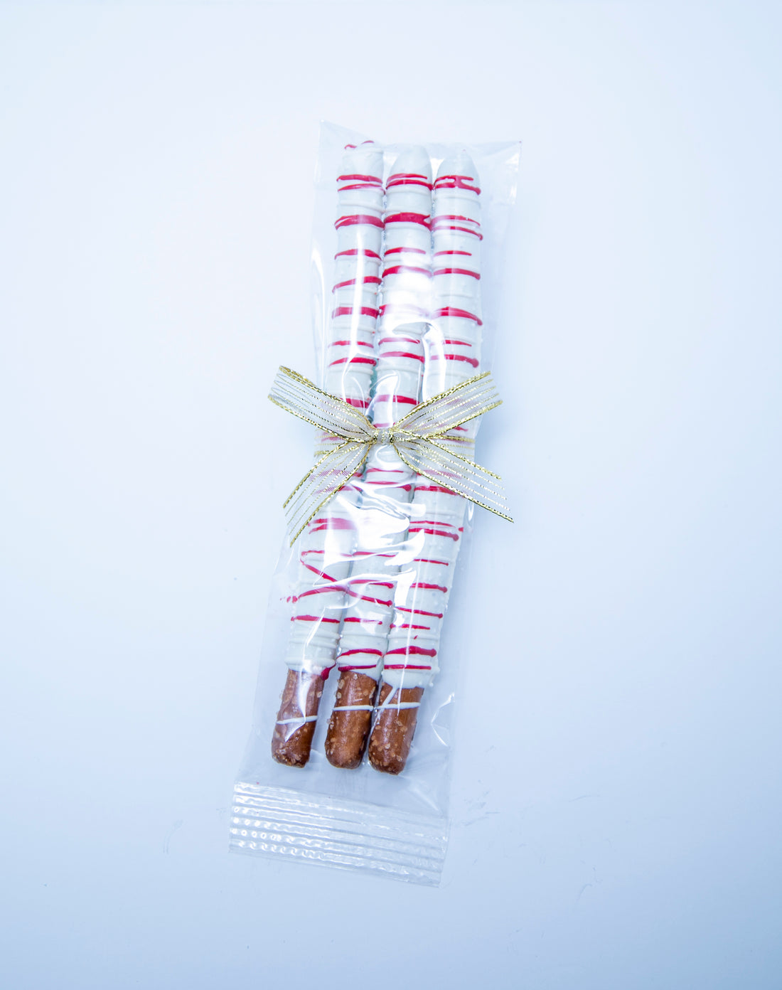 Adam's Place White Chocolate Drizzle Triple Pretzel Rods